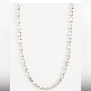 💕free with purchase💕Silver Toned Metal Chain Necklace